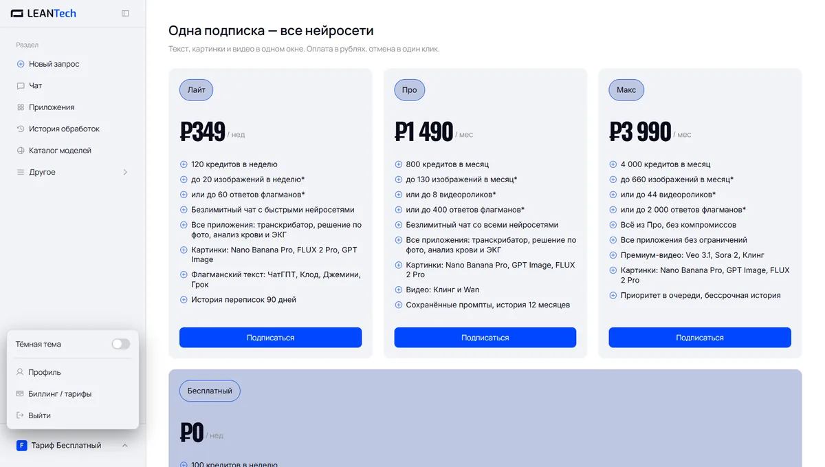 Оплата Gamma AI картой РФ